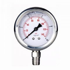 All stainless steel pressure gauge