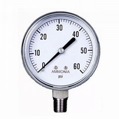 ammonia refrigerant pressure gauge