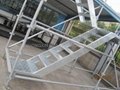 Scaffold stair stringers and steps 1