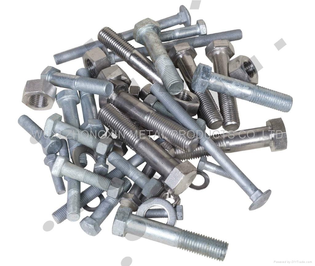 Metal Bolts and Nuts