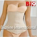 2014New design sexy women latex waist cincher 2