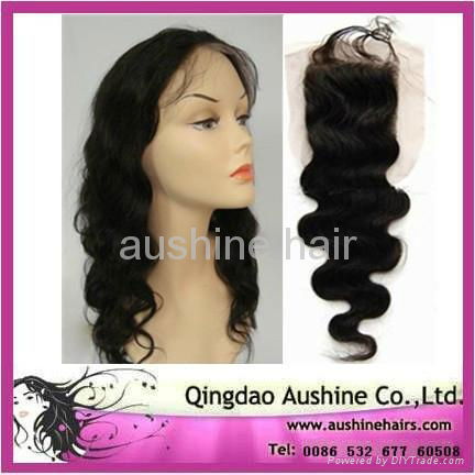 remy indian hair lace closure 2