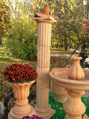 terracotta column