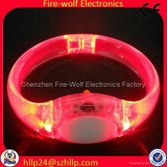  Led  bracelet sound controlled led flashing bracelet Manufacturer and Supplier