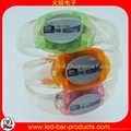 Led light flashing sound controlled wristbands China Manufacturer and Supplier  5