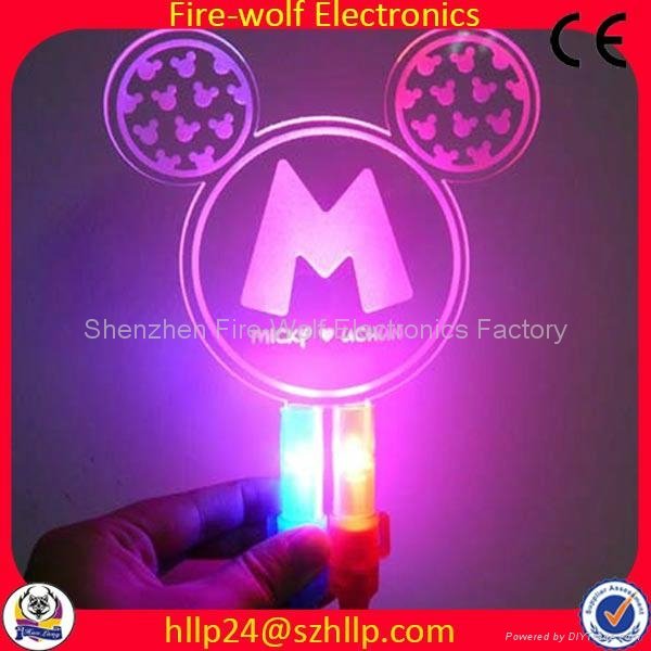 Color led flashing light stick led light stick China Manufacturer and Supplier  3
