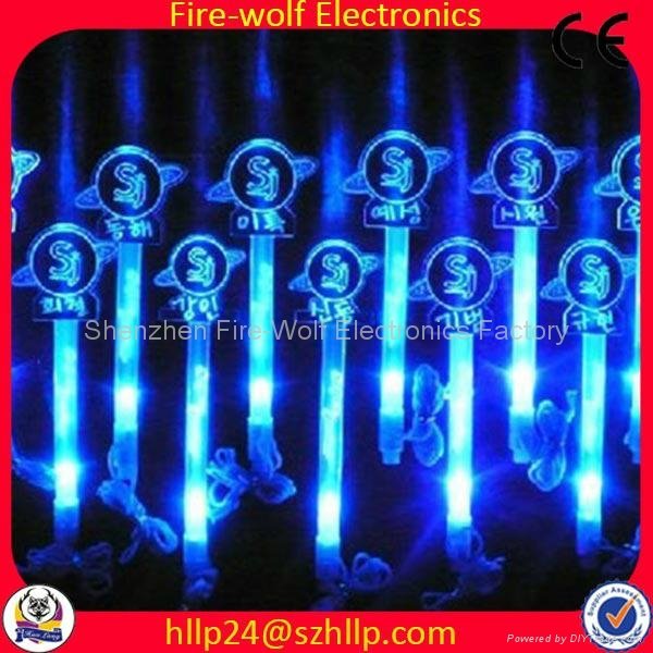 Color led flashing light stick led light stick China Manufacturer and Supplier  4