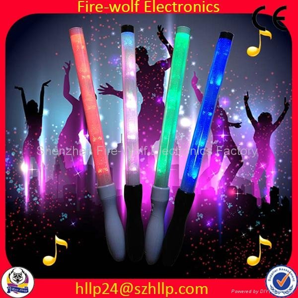 Gift for led foam glow stick led flashing light stick China Manufacturer   4