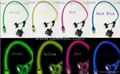 4 in 1 USB data sync charging glowing  Zipper cable 1