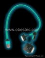 4 in 1 USB data sync charging glowing  Zipper cable 4