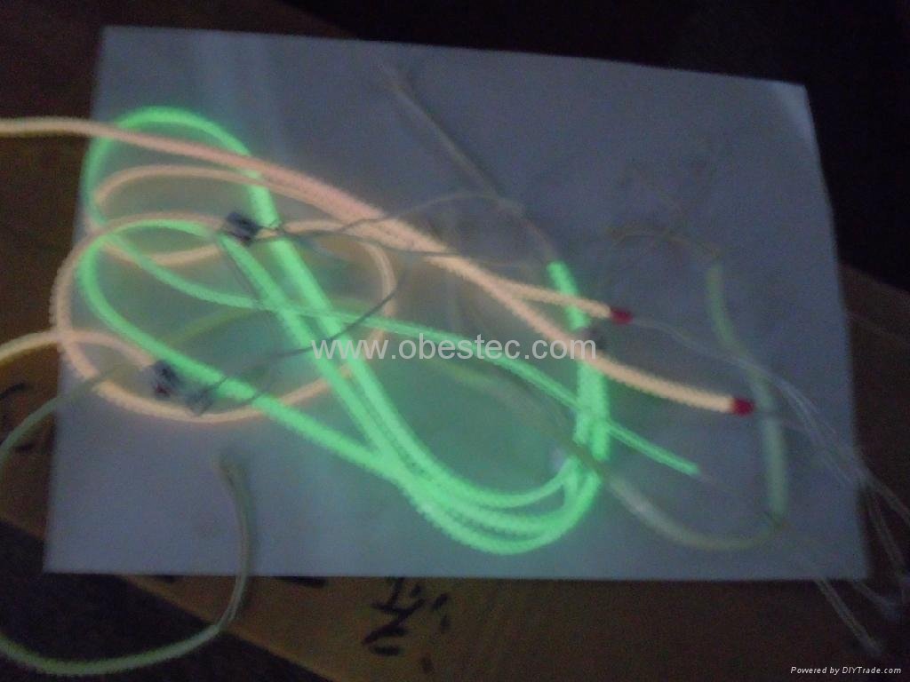 Noctilucent Glowing Zipper earphone 2