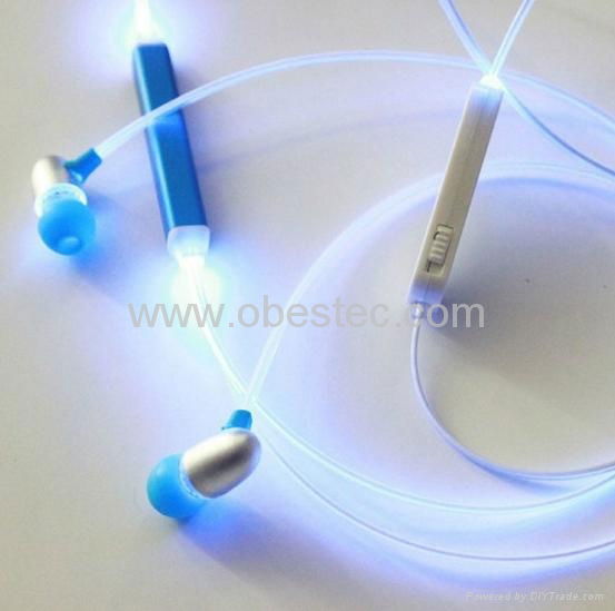 LED Lighting earphone 2