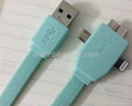 SAMSUNG NOTE3+Micro +iPhone5 USB cable 1