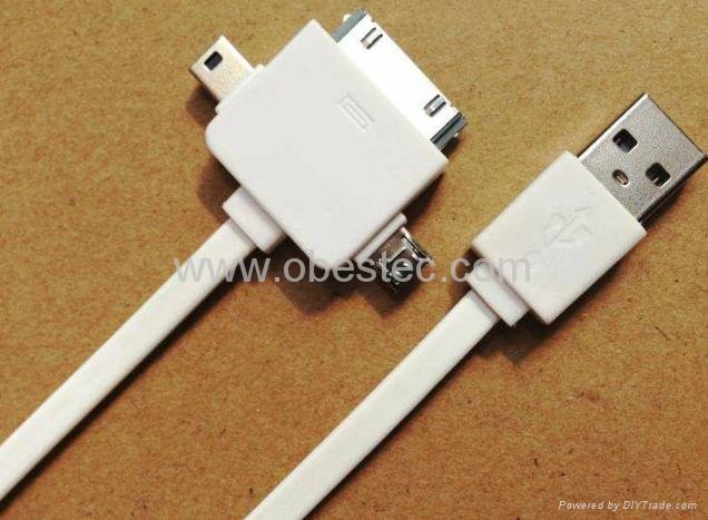 SAMSUNG NOTE3+Micro +iPhone5 USB cable 3
