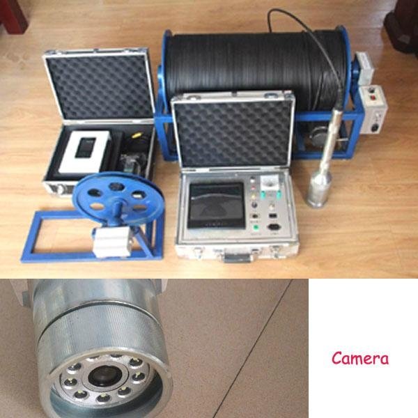 200-1500m Deep Water Well and Borehole Inspection Camera