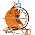 Air duct brush machine