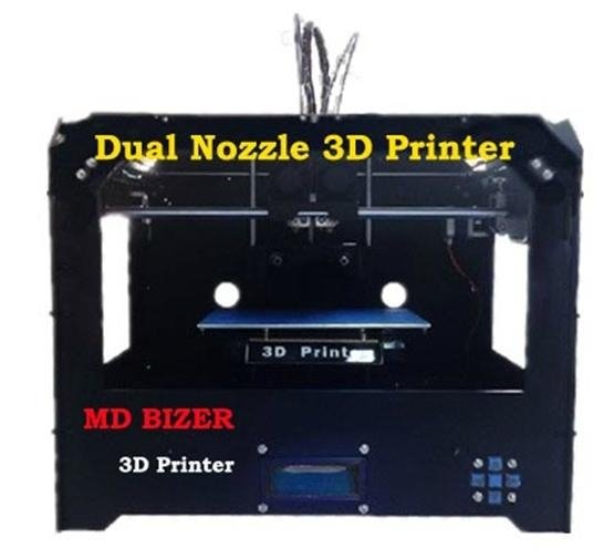 New arrival  Super precision 3D printer Dual head For sale