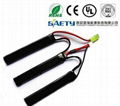 SF803496SH25 15C 1200mAh 11.1V RC Gun Li-Po battery. 1