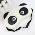 韓版可愛熊貓冷熱冰敷保健眼罩