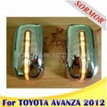 Toyota Avanza 2012 Chrome Rear view Mirror with LED