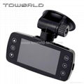 2.7" lcd hd radar detector car dvr 3