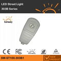 Bridgelux 45mil 30w led street light housing&motion sensor outdoor led street li