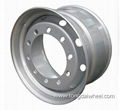 truck wheel steel China manufacturers 22.5x11.75 1