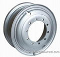 trailer and truck wheel rim 8.50v-24