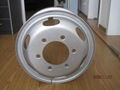 Steel wheel rim and disk 6.00G-16