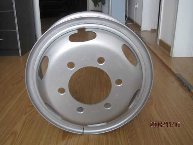 Steel wheel rim and disk 6.00G-16 