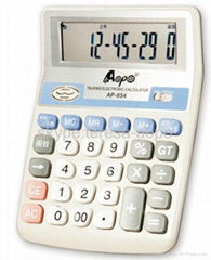 Data time show 12 digits calculator Big LCD display--AP-854