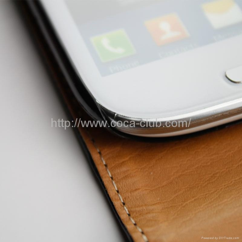 Cheapest Classic Quality Vertical Flip-Open PU Leather Cases & Covers for iPhone 4