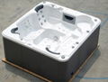 Luxury 5 person LCD TV spa  bathtub, jacuzzi, hot tub waterfall SR808