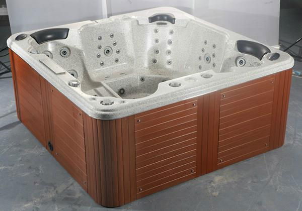 Luxury 5 person LCD TV spa  bathtub, jacuzzi, hot tub waterfall SR808 2