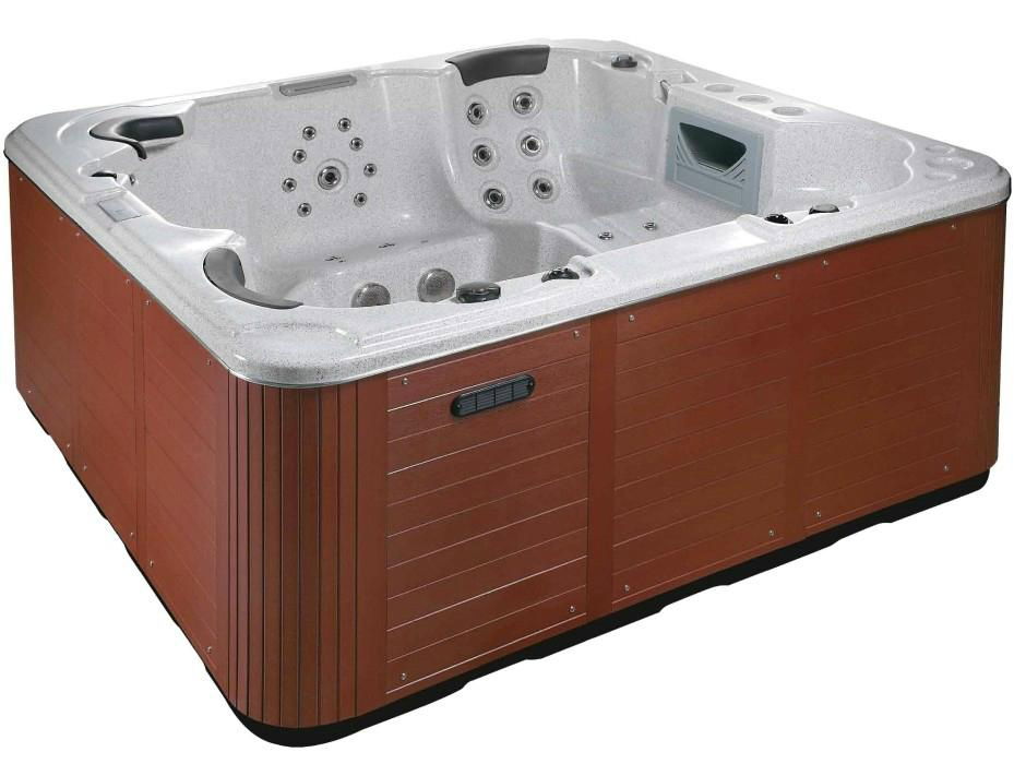 Luxury 5 person LCD TV spa  bathtub, jacuzzi, hot tub waterfall SR808 5