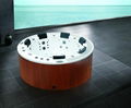 Sex Sunrans Balboa system round hot tub SR831 for 5 person round spa jacuzzi 4