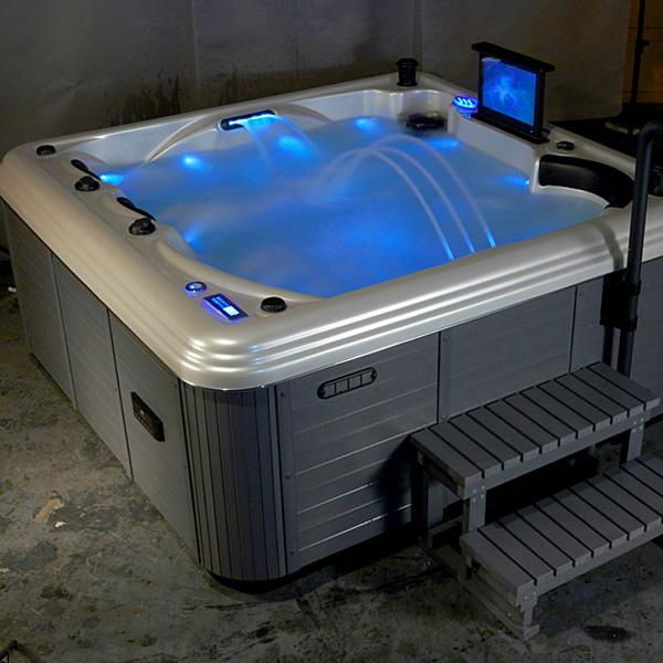 Sunrans CE low price with TV 5 person hot tub jacuzzi SR869 jacuzzi spa