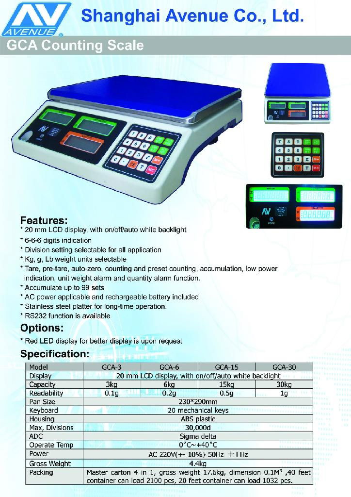 Counting Scale 