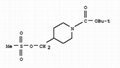 (1-(tert-butoxycarbonyl)piperidin-4-yl)methyl methanesulfonate 1