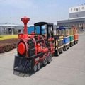 Tourist Amusement Park Mini Trackless Electric Train