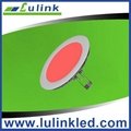 High Lumen Output 180*19 mm 8W 3528 SMD Round LED Panel Light 