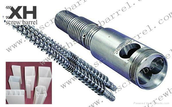 PVC conical twin screw barrels 4