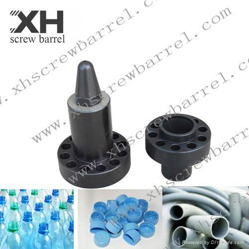 Barrel assembly nozzle body injection head 5