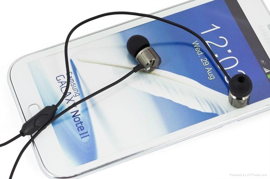 hot selling in-ear Earphone with Mic for Phone Samsung MP3 MP4 PC Laptop   3