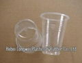 transparent 6oz(180ml) thin disposable PP plastic cup   1