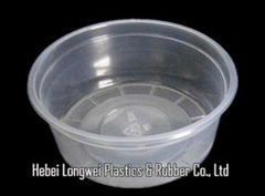 printed disposable tub deli food container with lids plastic  