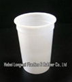 300ml 10 oz disposable plastic yogurt