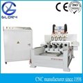 Cylinder Engraving Router Machine with Four Heads 1