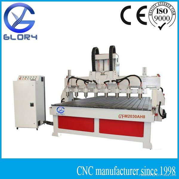 Eight Heads CNC Engraving Machine Router