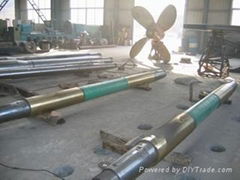 Propeller shaft for marine